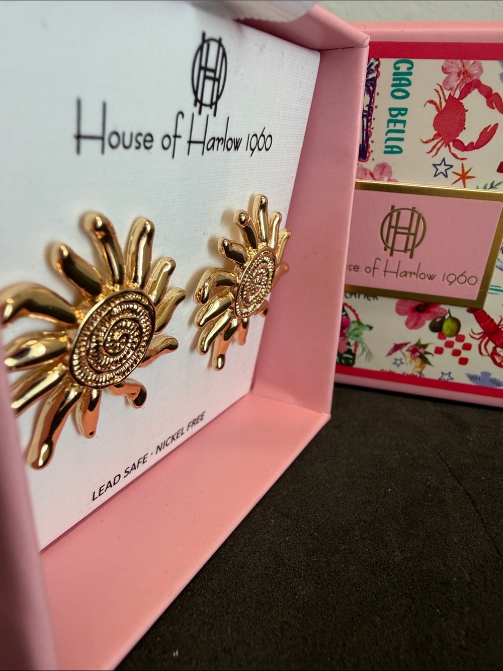 House of Harlow 1960 | Radiant Celestial Sunburst Statement Earrings - Picture 6 of 8